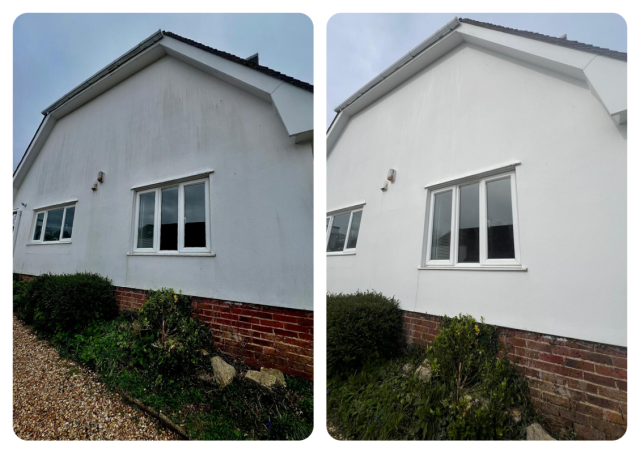 render cleaning soft wash algae removal