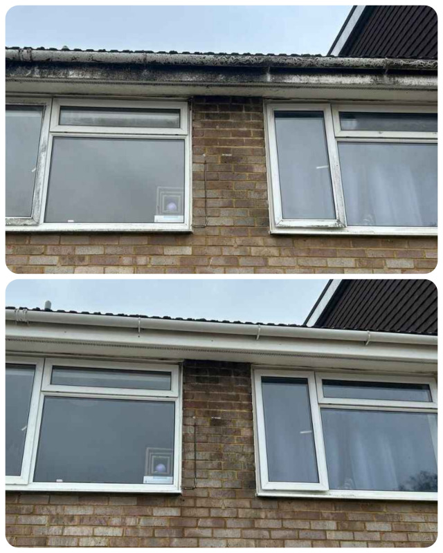 fascia soffit cleaning upvc